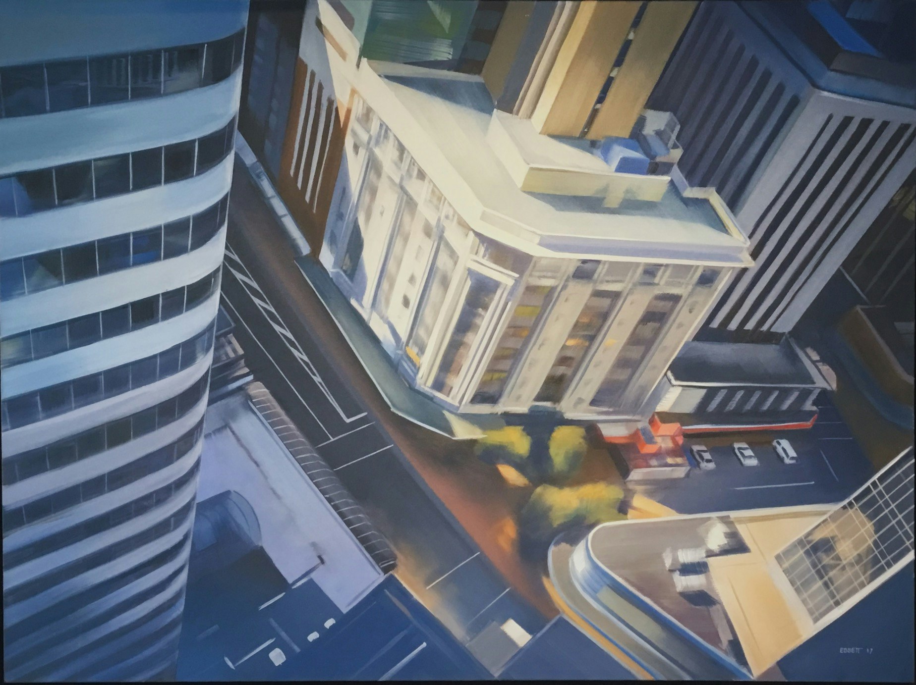168415E0-6341-4A0C-AA65-04C839BC8238 - 'Lambton Quay and Grey Street' ~ Oil on Canvas
$3000