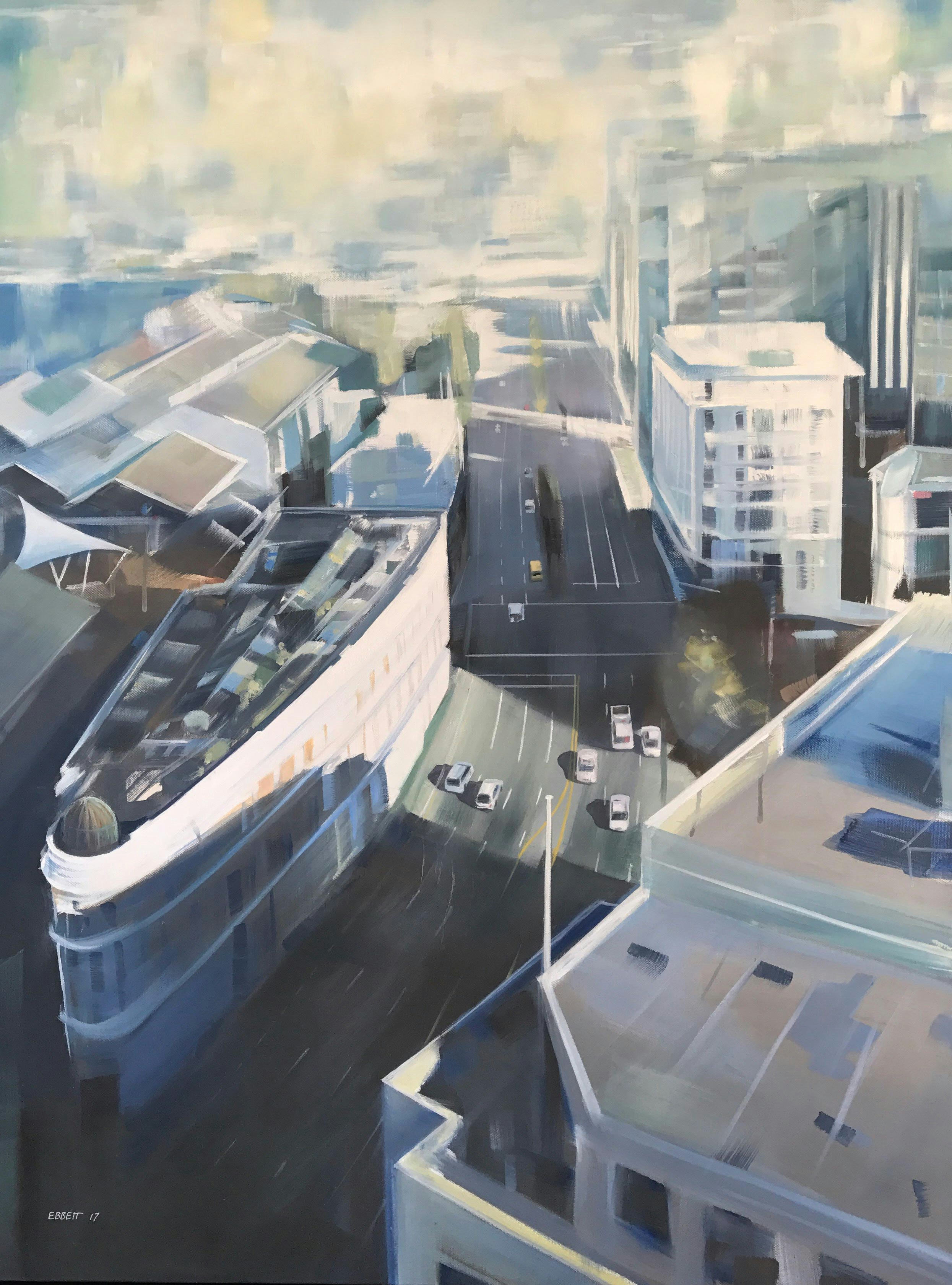 "Jervois Quay" - "Jervois Quay"
1010mm x 760mm
oil on canvas
2017