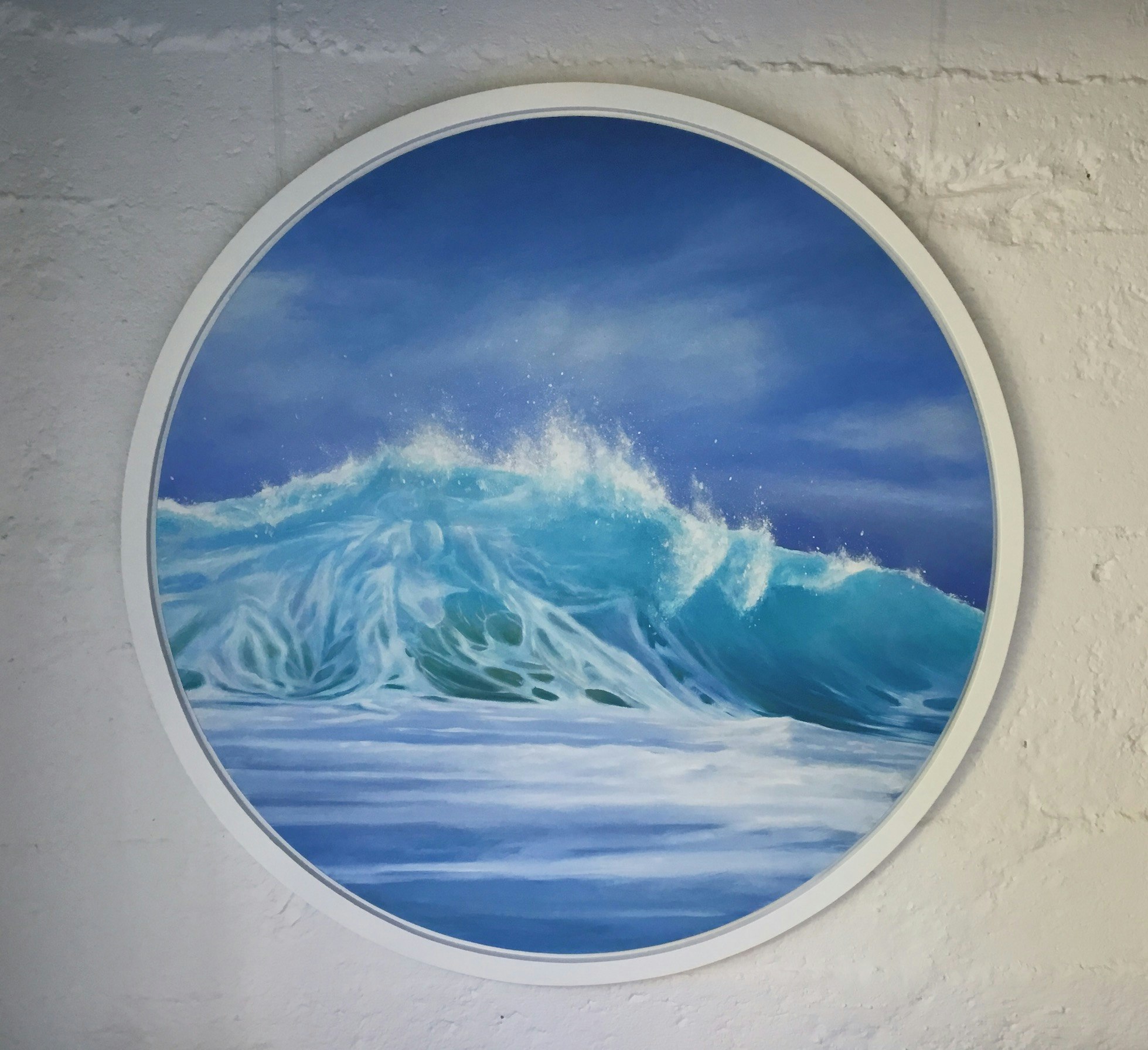 65AD07C2-0344-488D-A080-450F821DBB81 - 'Crest' ~ Oil on Board
$1800