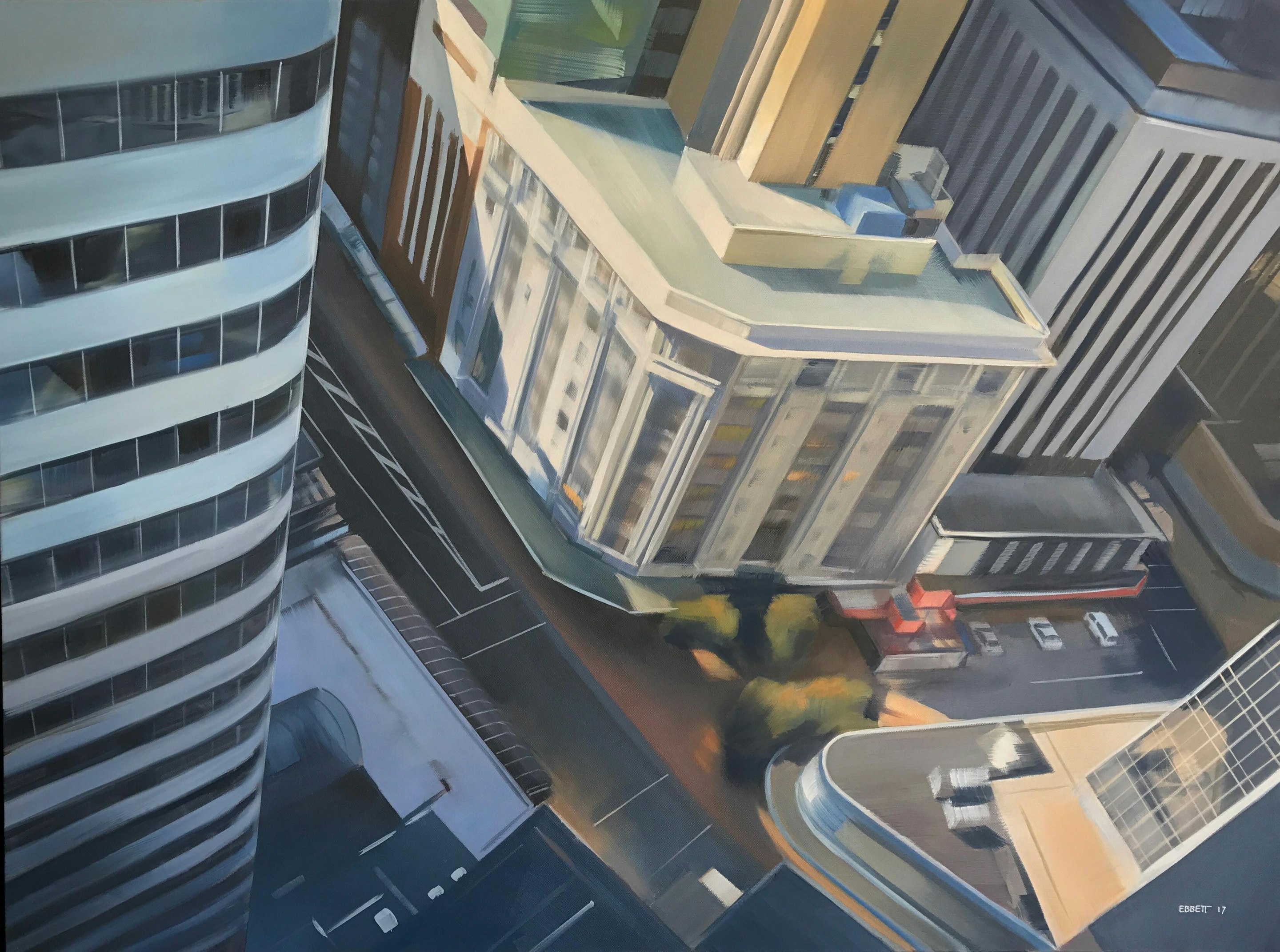 Lambton Quay and Grey Street - Lambton Quay and Grey Street
1010mm x 760mm
oil on canvas
2017