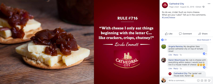 Cathedral City / The rules of cheese