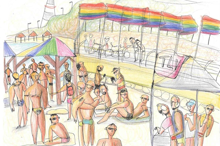 Einat Aloni - Pride at Hilton Beach
