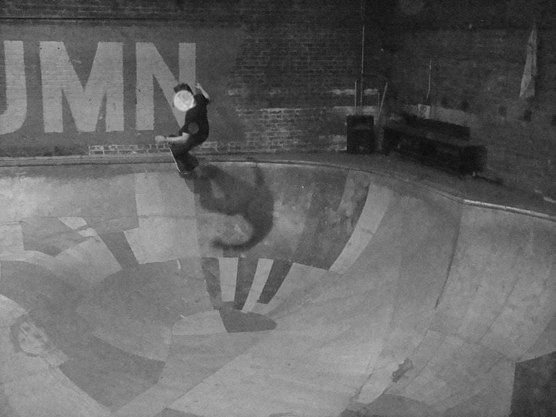 Hitting the coping -