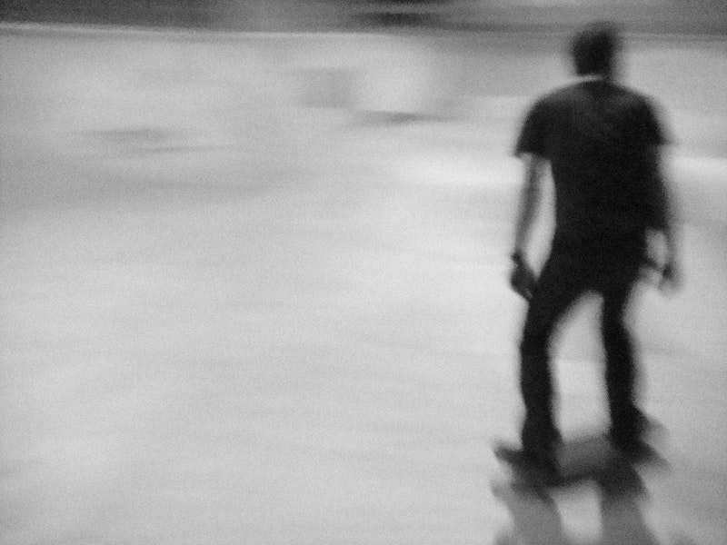 blurry action -