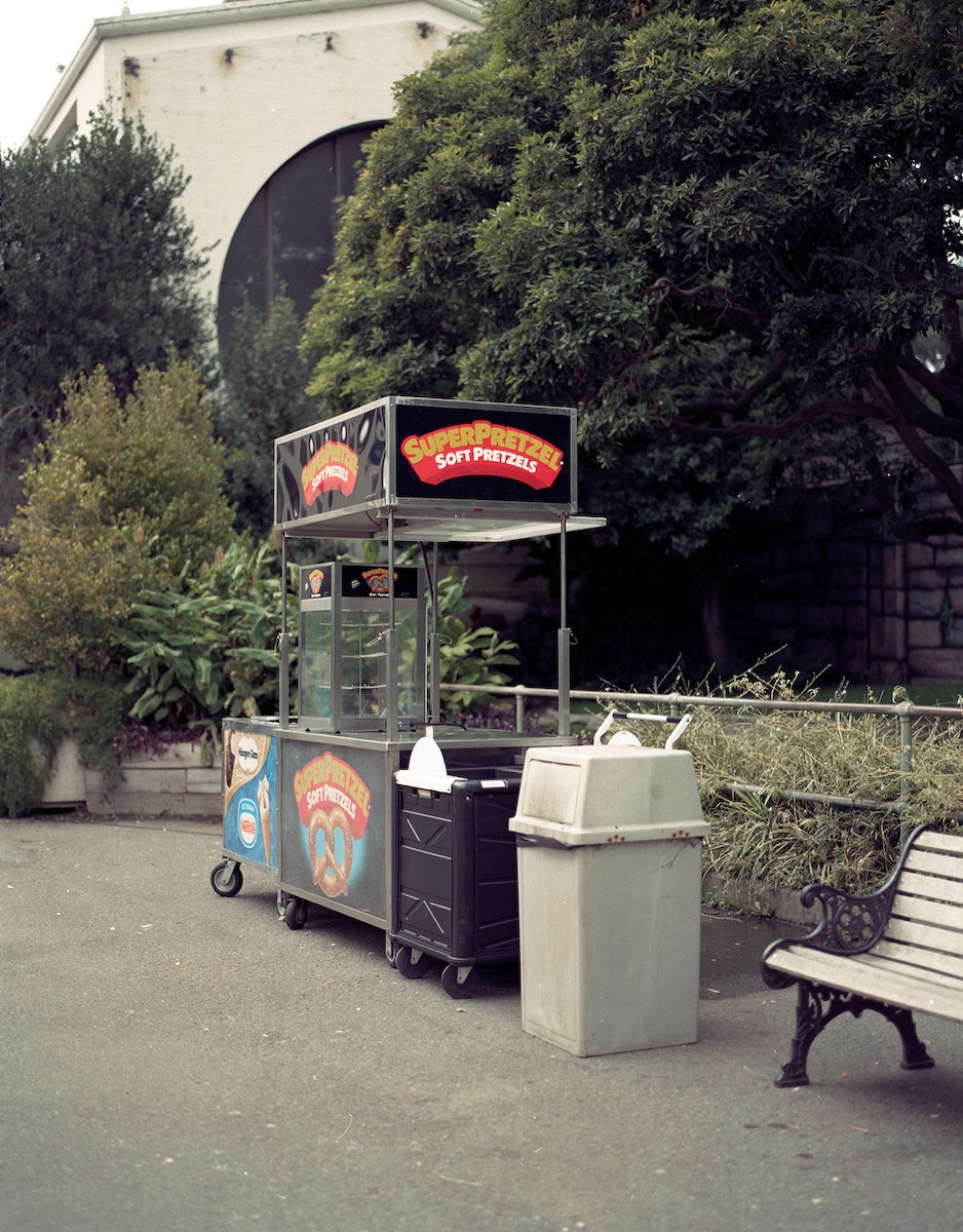 Empty stand -