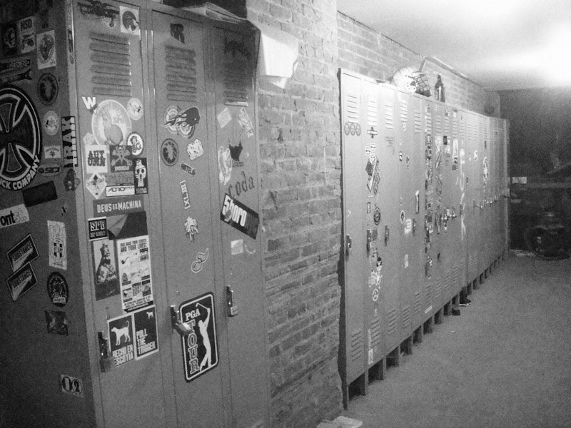 secret bowl has a locker room -