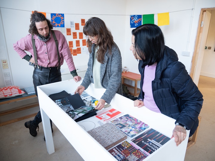 Charting Change: WORK IN PROGRESS exhibition