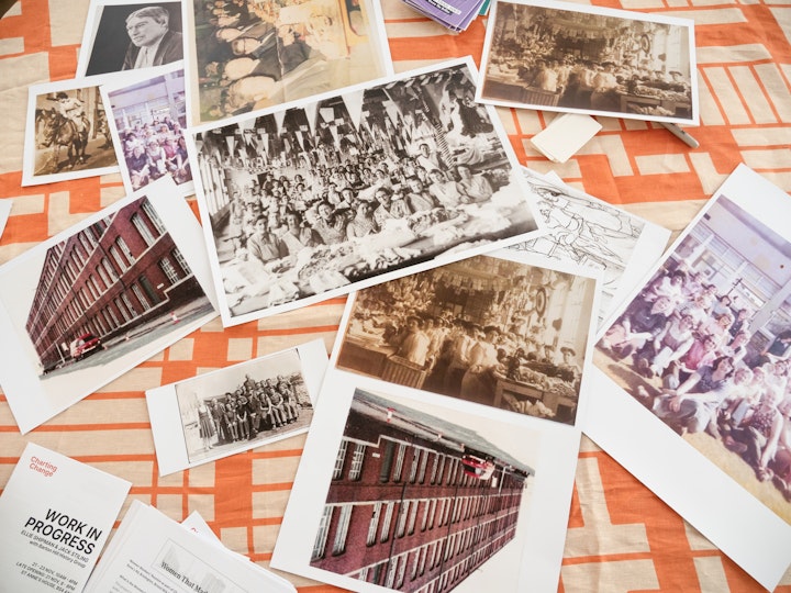Charting Change: WORK IN PROGRESS exhibition