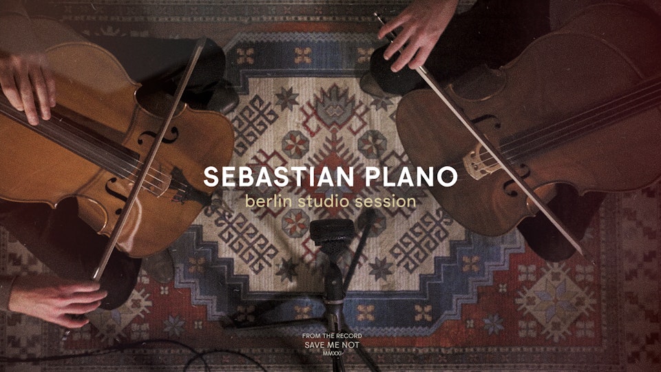 Sebastian Plano - Studio Session