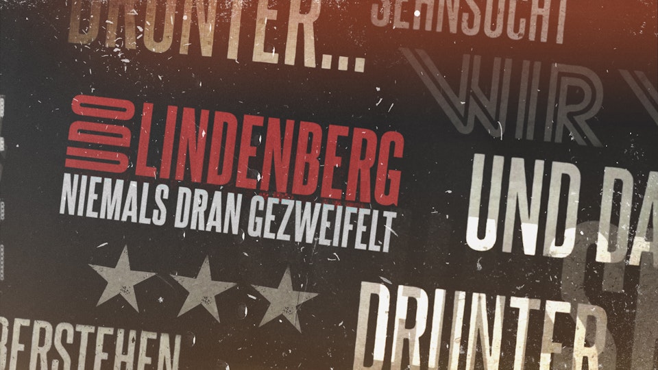 Udo Lindenberg - Niemals Dran Gezweifelt - LED Animation for Live Performance