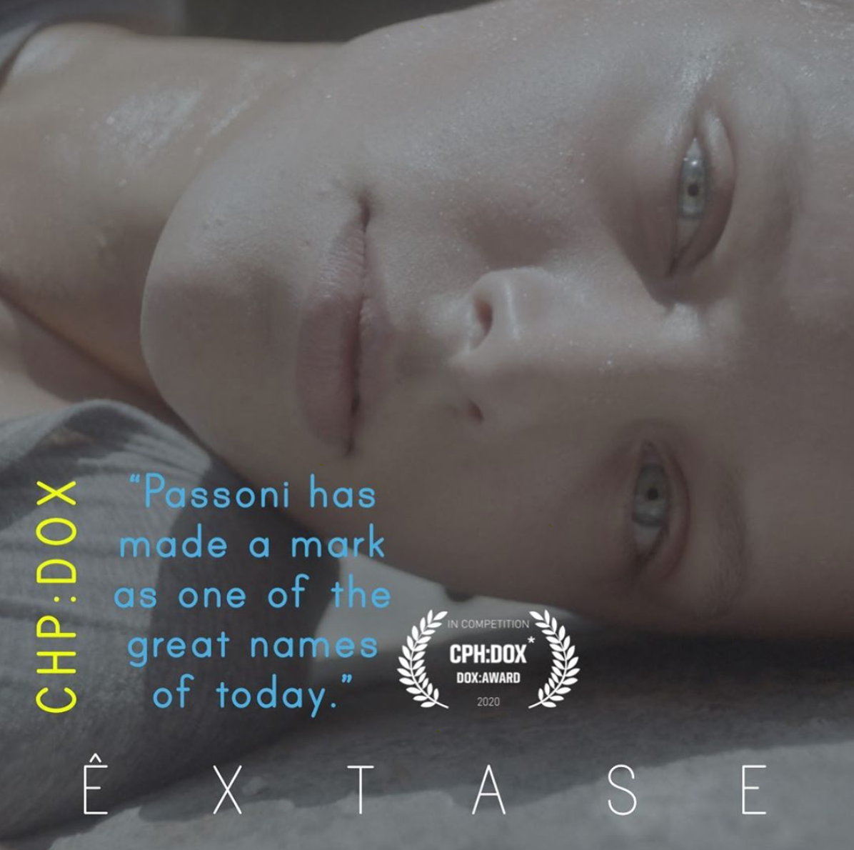ÊXTASE: a feature doc released to rave reviews in a very similar condition to its main character - isolated from other bodies.