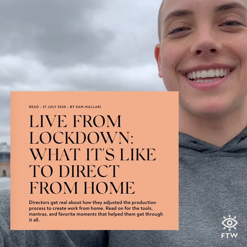 Free The Work interviews Adi Halfin about directing remotely