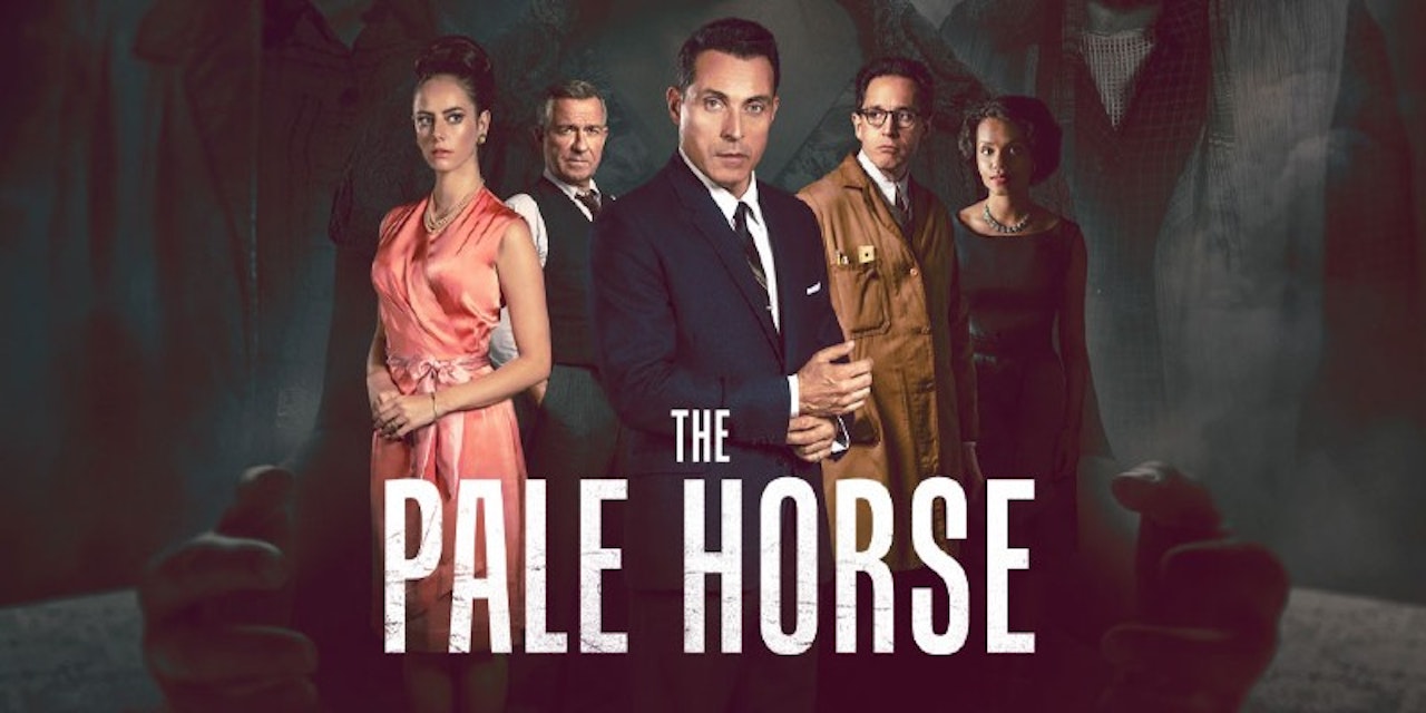 Be sure to watch 'The Pale Horse', an Agatha Christie adaptation set in London ’61.