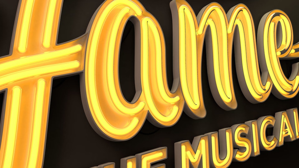 Fame Musical Logo Design