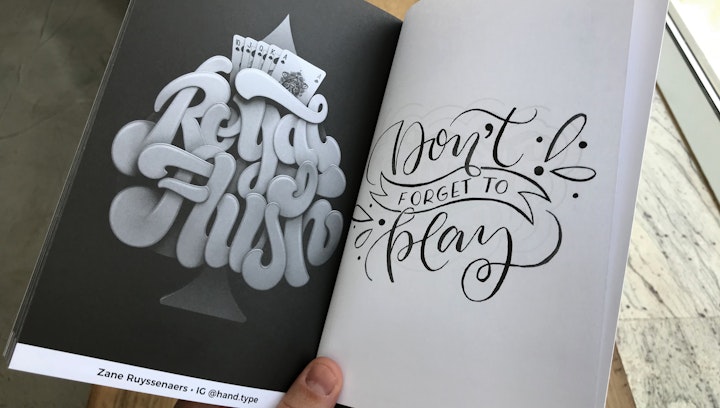Royal Flush - 3D Typography