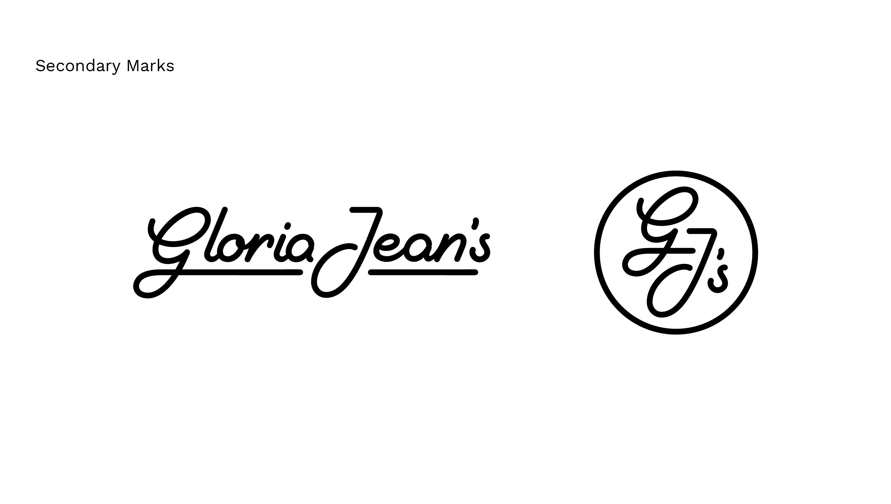 Gloria Jean's - Logo Refinement - ZANE RUYSSENAERS