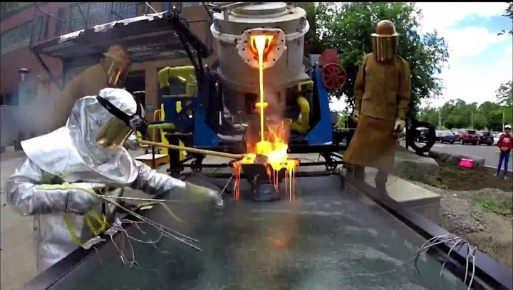 JONO SMITH - "Lava Meets Ice" Outrageous Acts of Science episode