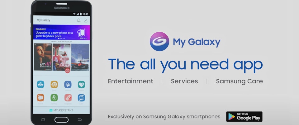 Samsung / MyGalaxy App