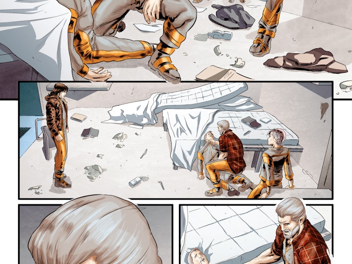 Quarantine Prophets - Page from Vol.1 (no balloons)