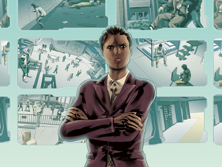 Quarantine Prophets - Page from Vol.1 (no balloons)