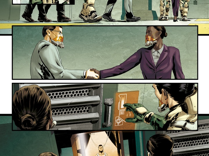 Quarantine Prophets - Page from Vol.1 (no balloons)