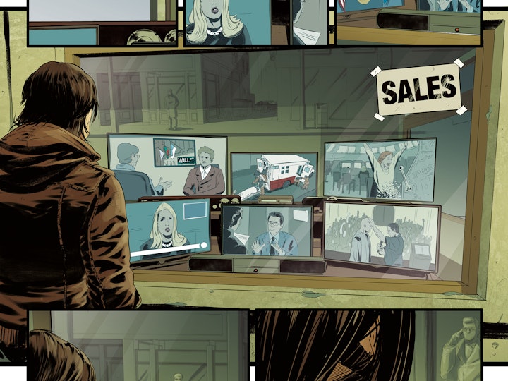 Quarantine Prophets - Page from Vol.1 (no balloons)