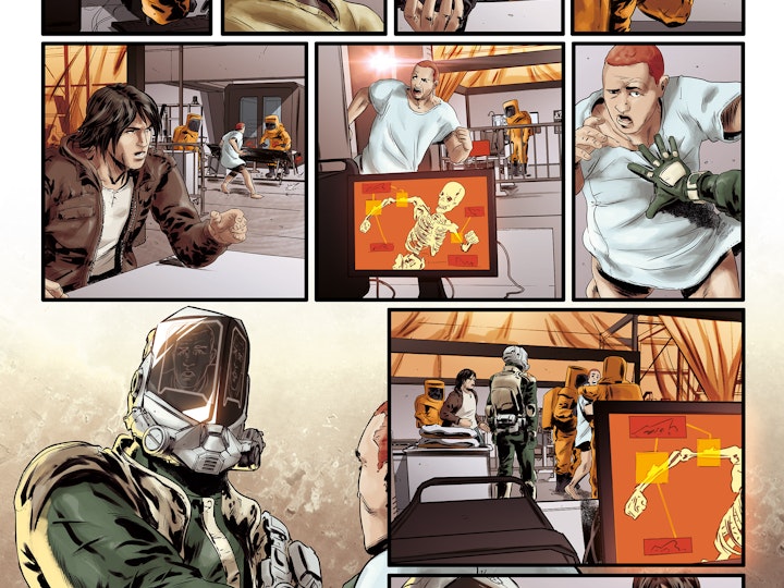 Quarantine Prophets - Page from Vol.1 (no balloons)