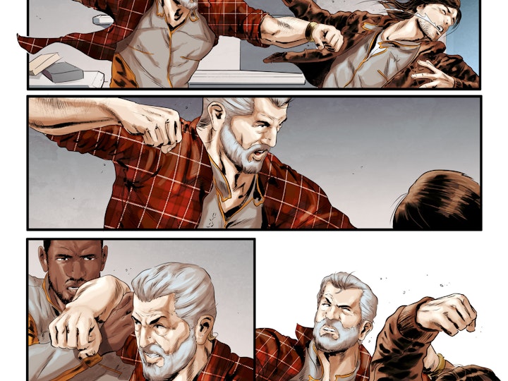 Quarantine Prophets - Page from Vol.1 (no balloons)