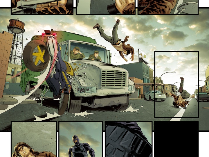 Quarantine Prophets - Page from Vol.1 (no balloons)