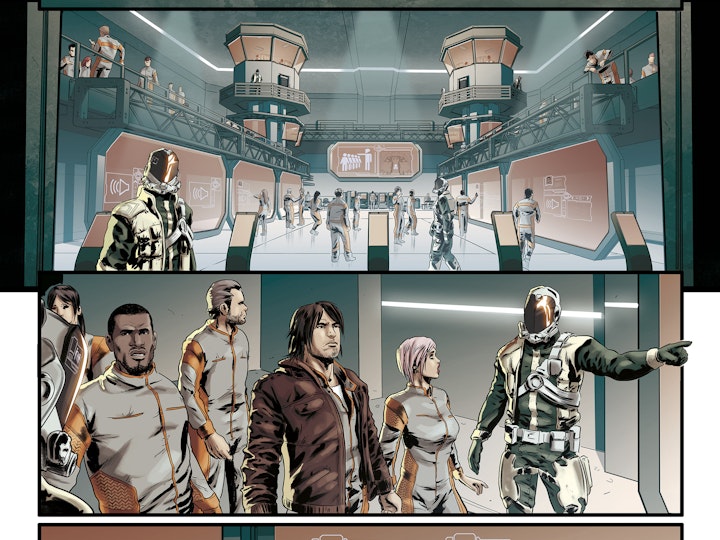 Quarantine Prophets - Page from Vol.1 (no balloons)