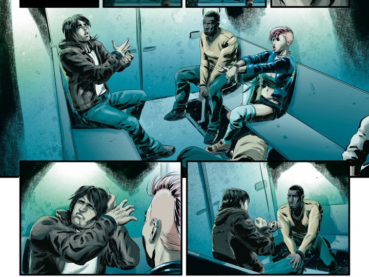 Quarantine Prophets - Page from Vol.1 (no balloons)