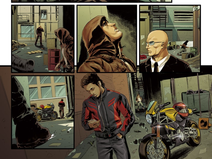 Quarantine Prophets - Page from Vol.1 (no balloons)