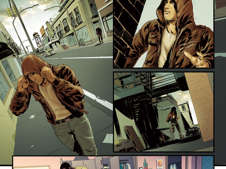 Quarantine Prophets - Page from Vol.1 (no balloons)