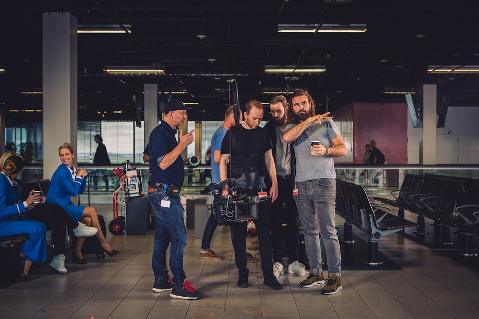 Behind the scenes - KLM Cover greetings TVC for Bandit Amsterdam