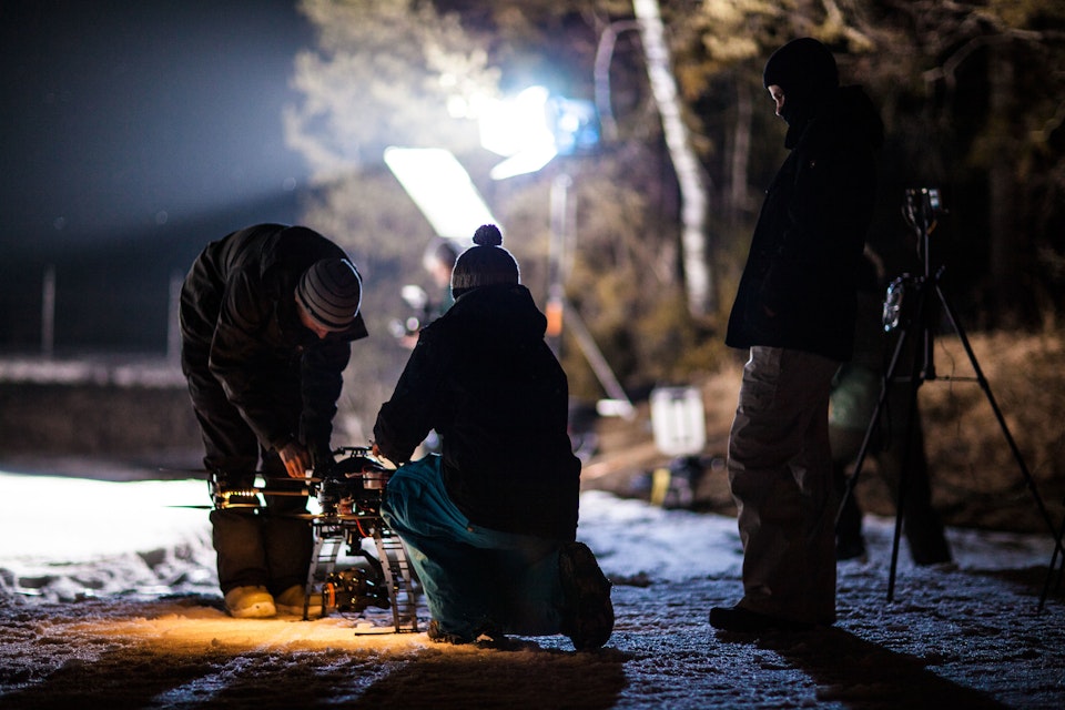 Behind the scenes - ZDF Winter Ident