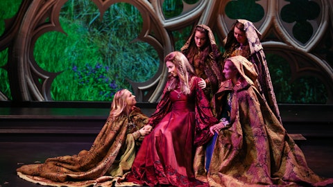Brocade Cloaks for "Measure for Measure" at Trinity Shakespeare Festival 2017