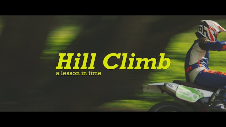 Hill Climb - a lesson in time