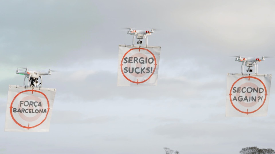 TaylorMade 'Sergio Vs Drones'
