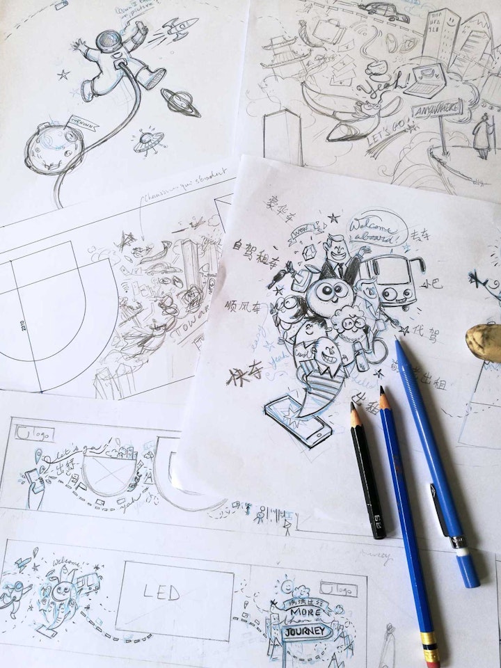 1-1-Didi-mural-prepa-skts - preparatory sketches