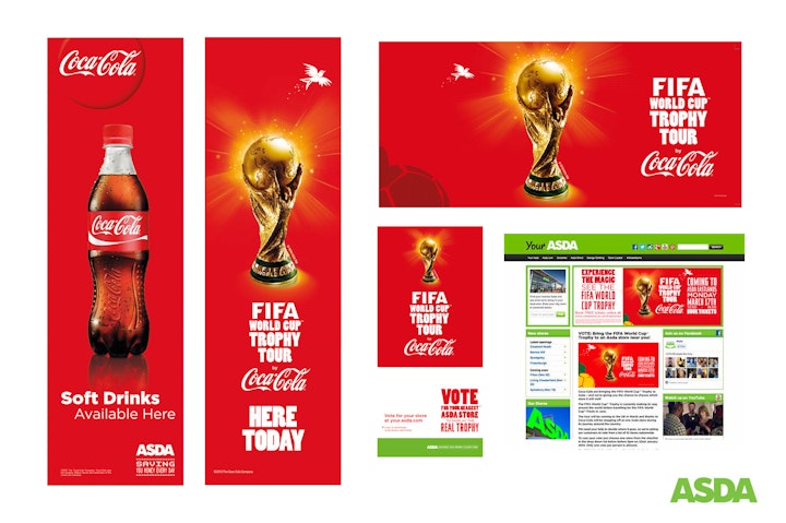 Coca-Cola World Cup 2014 - ASDA World Cup Trophy Tour Promotion