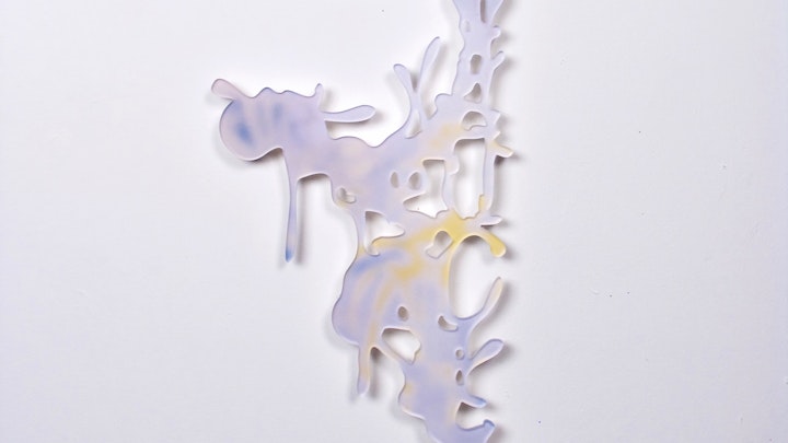 Miami Cloud Machine 6  | 12.3 x 35.2 inches | machined cast acrylic sheet, ultra chrome print | 2009