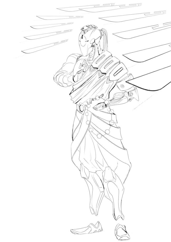 Digitally illustrated