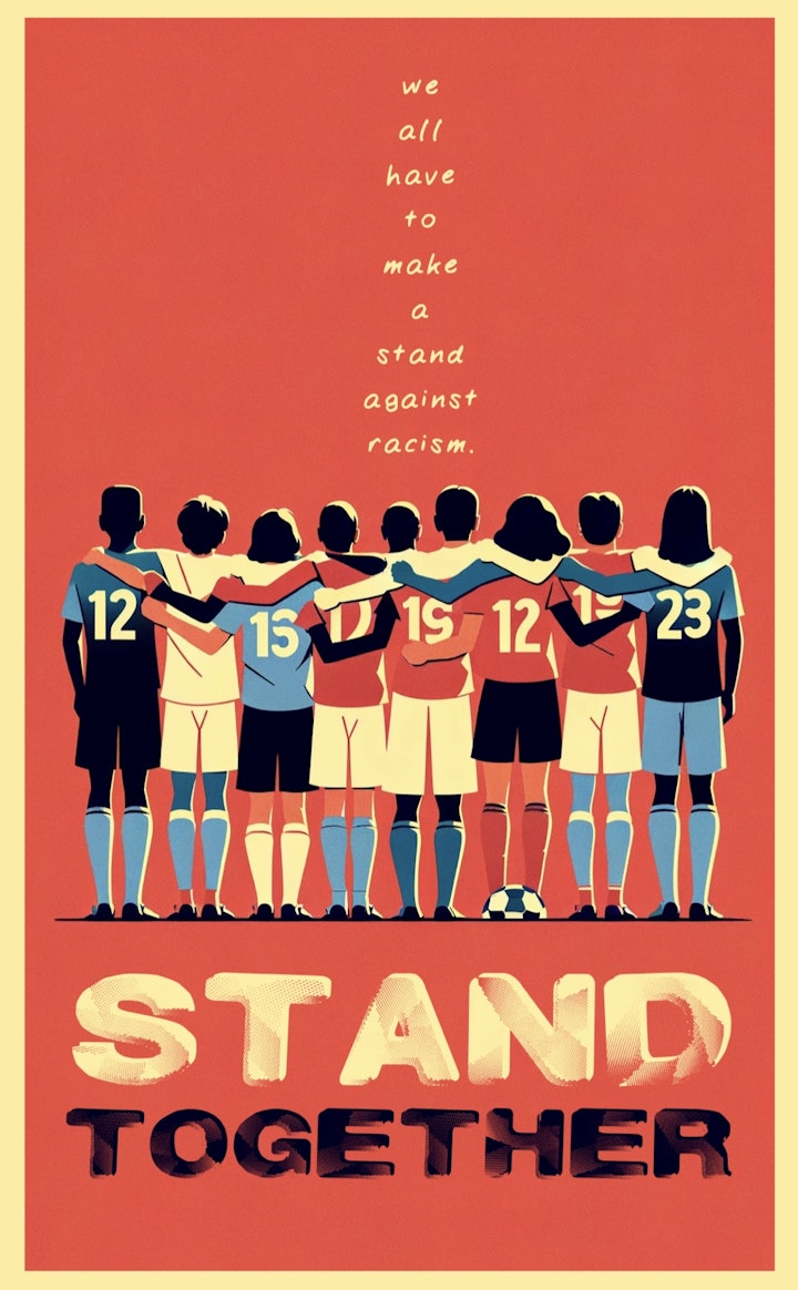 The biggest stars in soccer stand together against antisemitism and racism.  Different teams.  One goal.