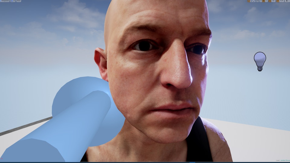 3D - Skin shader in UE4
