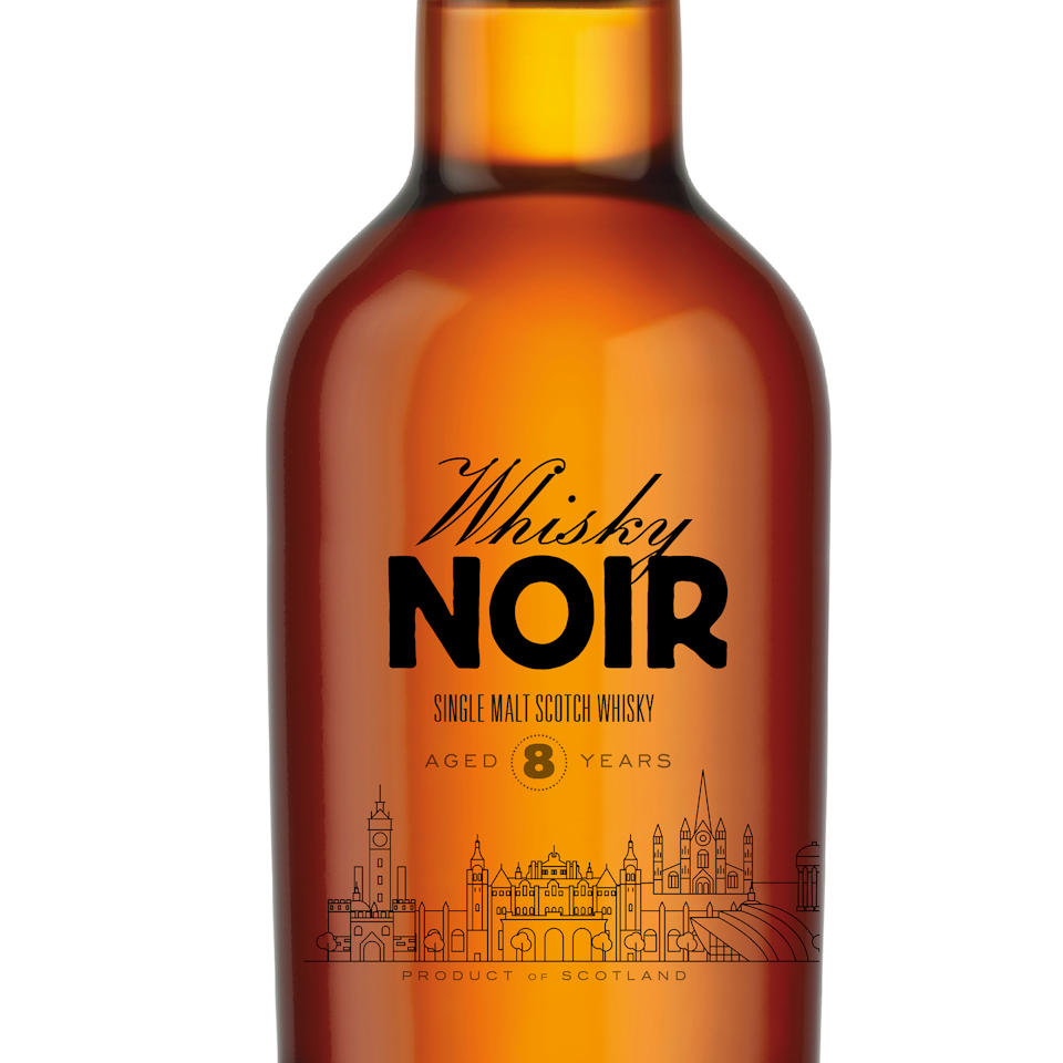 Dan Taylor - Whisky Noir bottle design (2020)