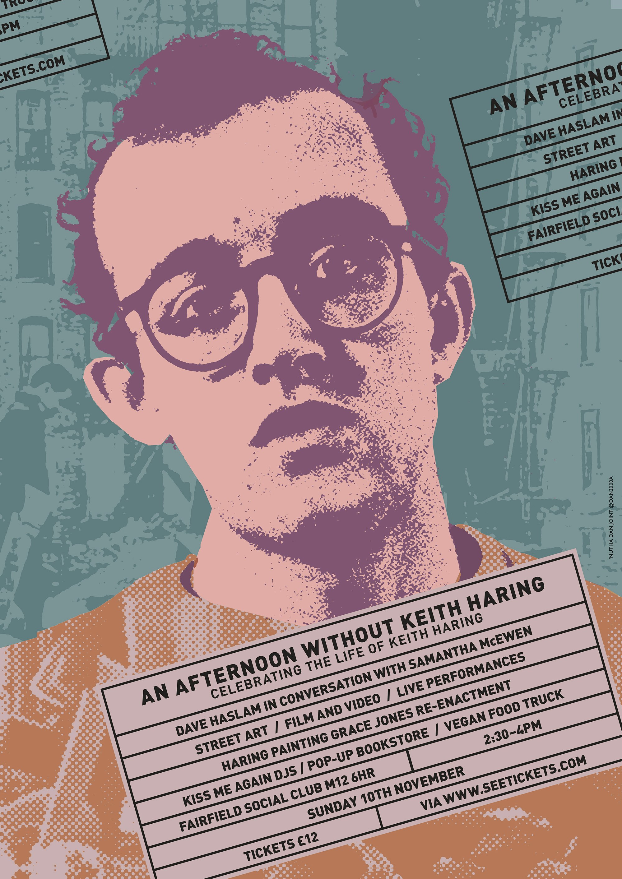 Dan Taylor - An Afternoon without Keith Haring — Dave Haslam book event