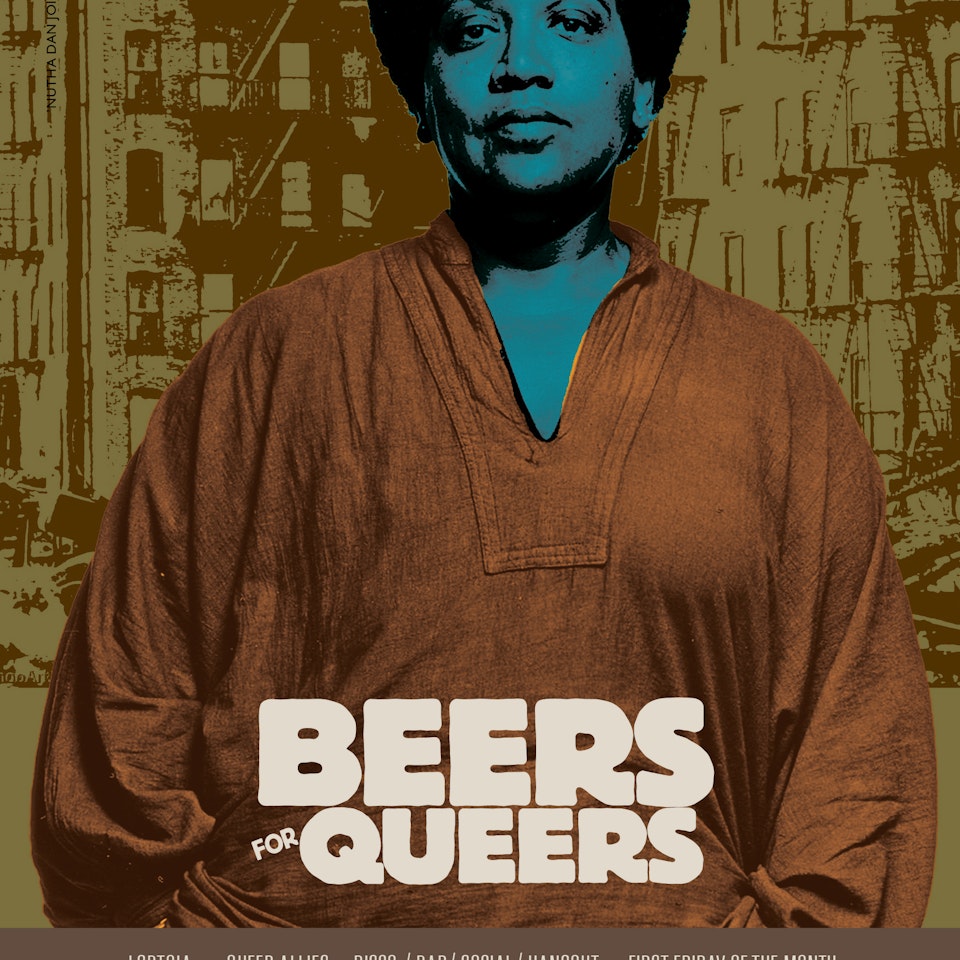Posters for Liverpool club night Beers for Queers (2017 – 2020) BFQ A5 Flyer March 20