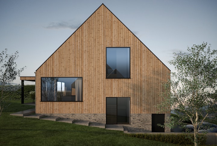 hogt architecten - Overijse, nieuwbouw woning : uitvoering