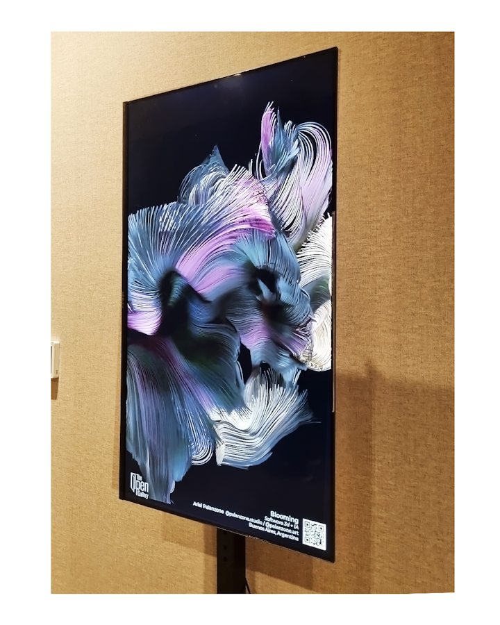 "Banquete" & "Blooming" Personal series / Art exhibition The Open Gallery