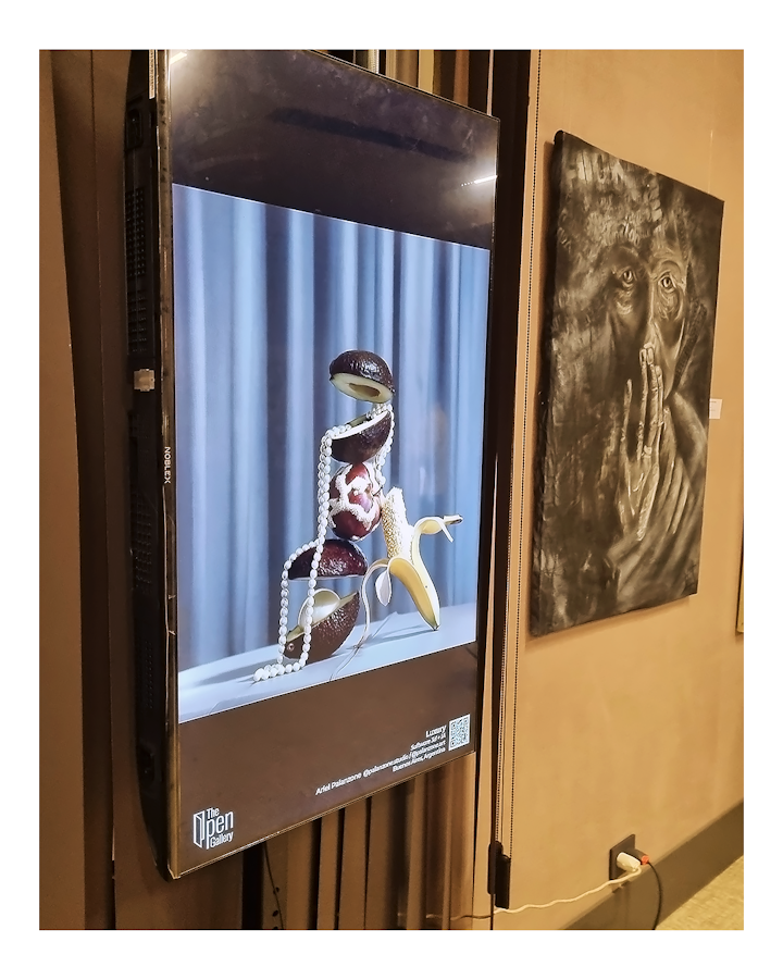 "Banquete" & "Blooming" Personal series / Art exhibition The Open Gallery